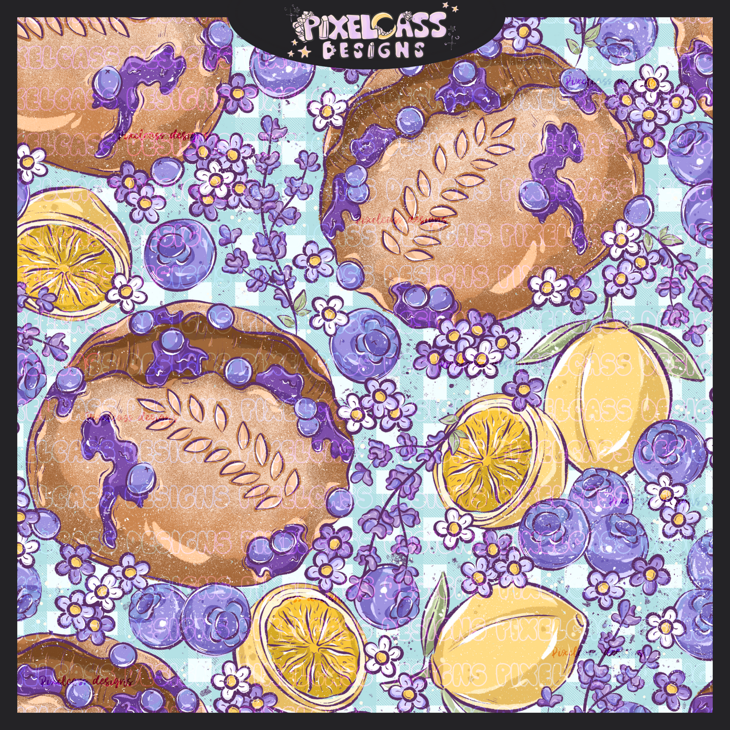 Blueberry Lemon Sourdough