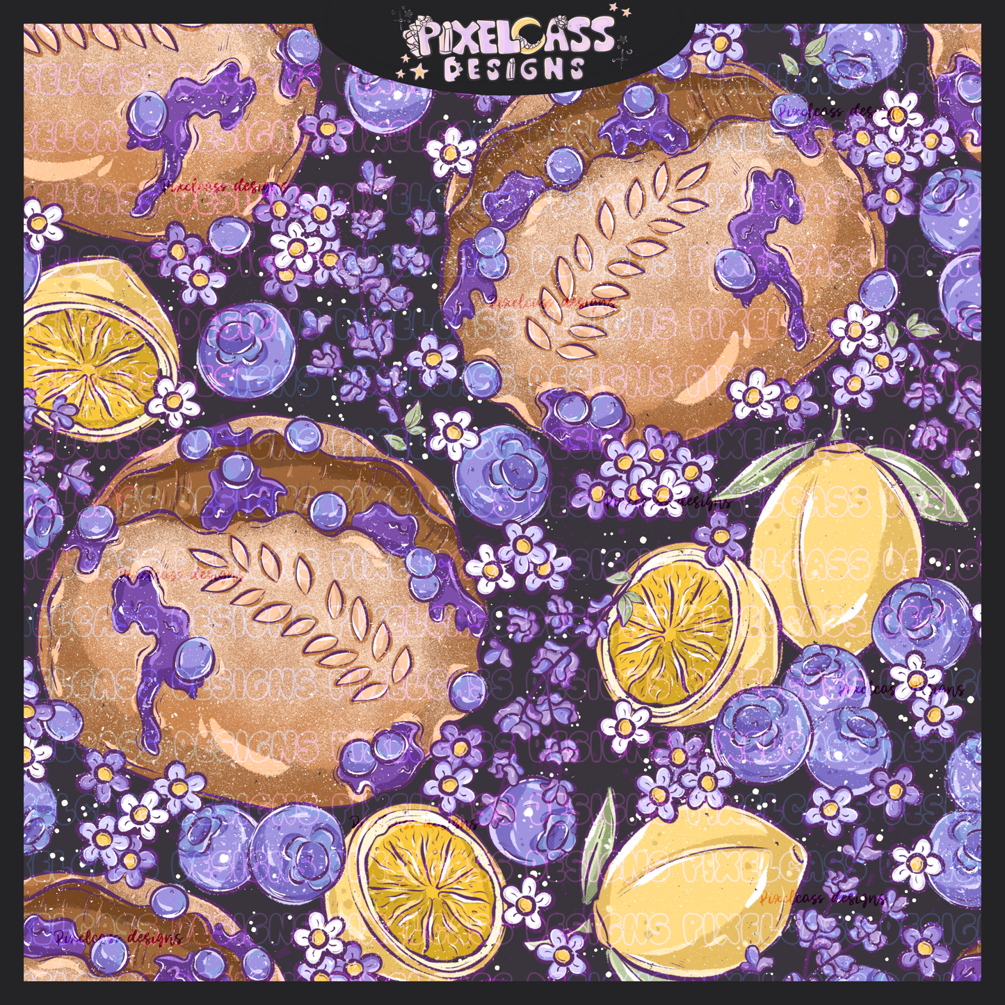 Blueberry Lemon Sourdough