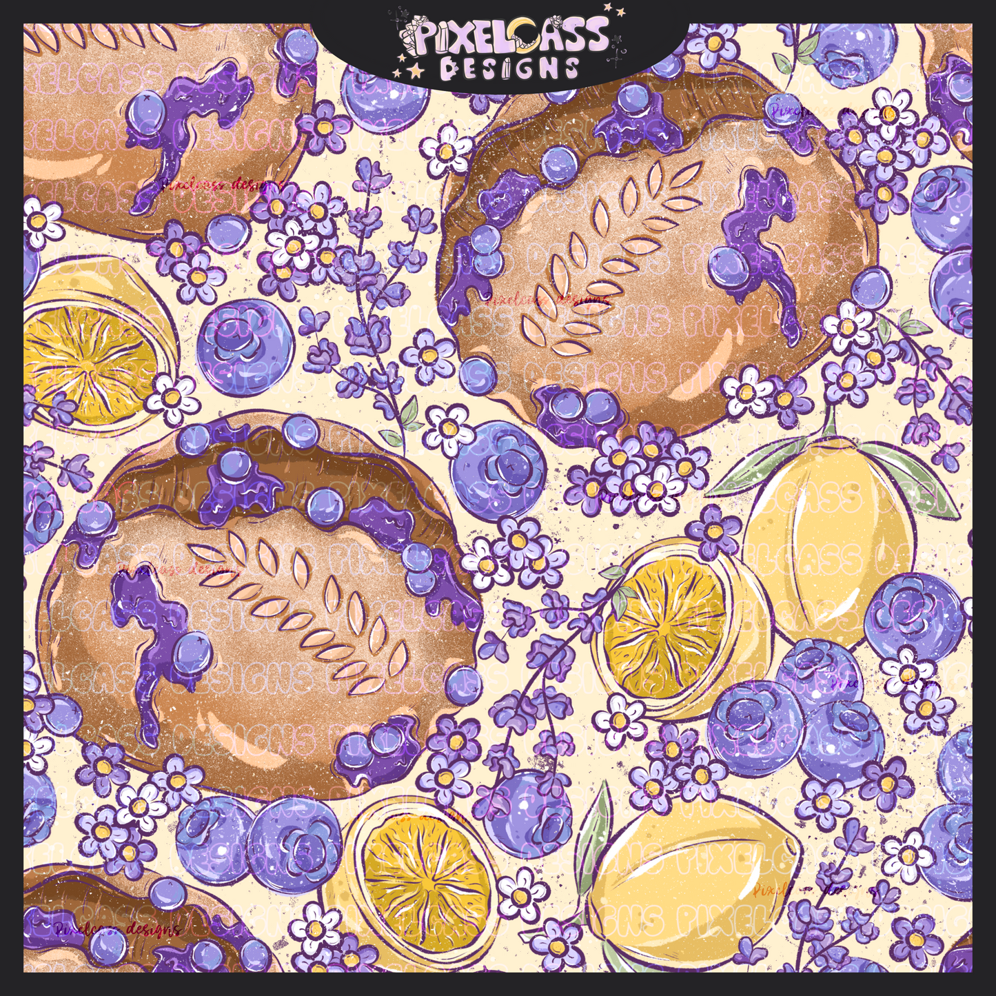 Blueberry Lemon Sourdough