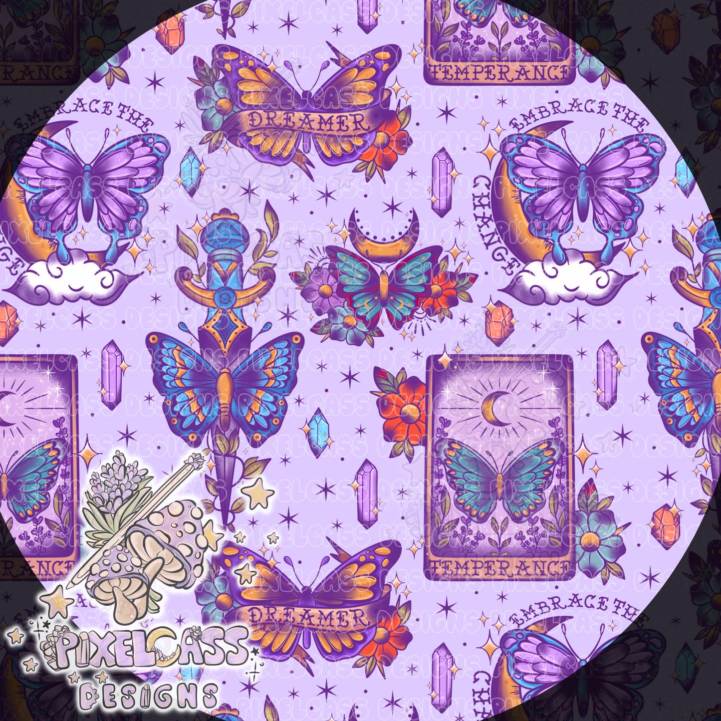 Butterfly Tattoo Flash