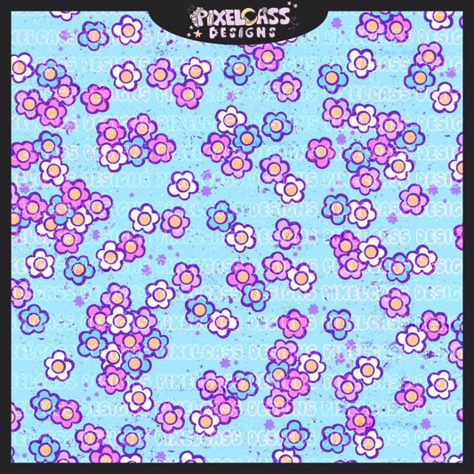 Dainty Colorful Daisies