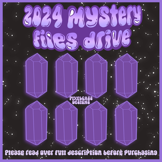 2024 Mystery Files Drive (April to October)