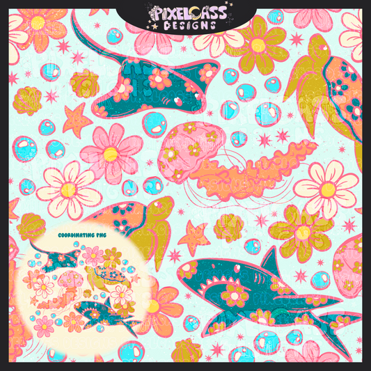 Floral Ocean - March '25 Mystery #5