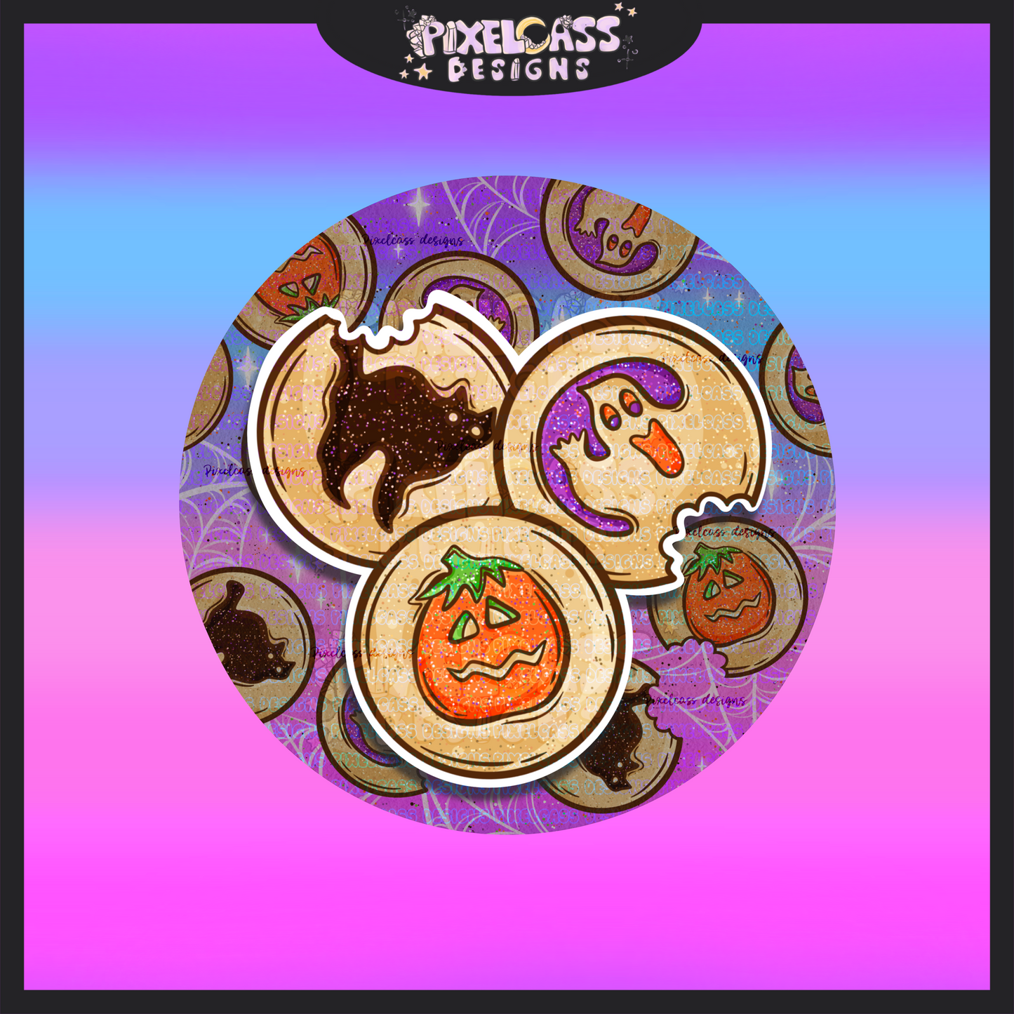 Halloween Cookies PNG SUBLIMATION