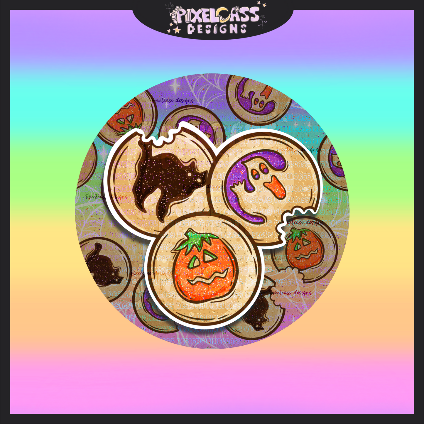 Halloween Cookies PNG SUBLIMATION