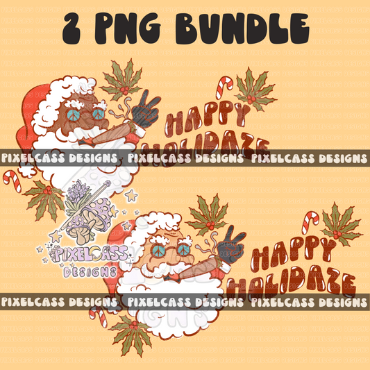 Happy Holidaze PNG SUBLIMATION