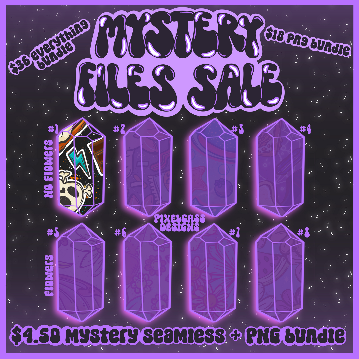MYSTERY FILES SALE - FEBRUARY 2025