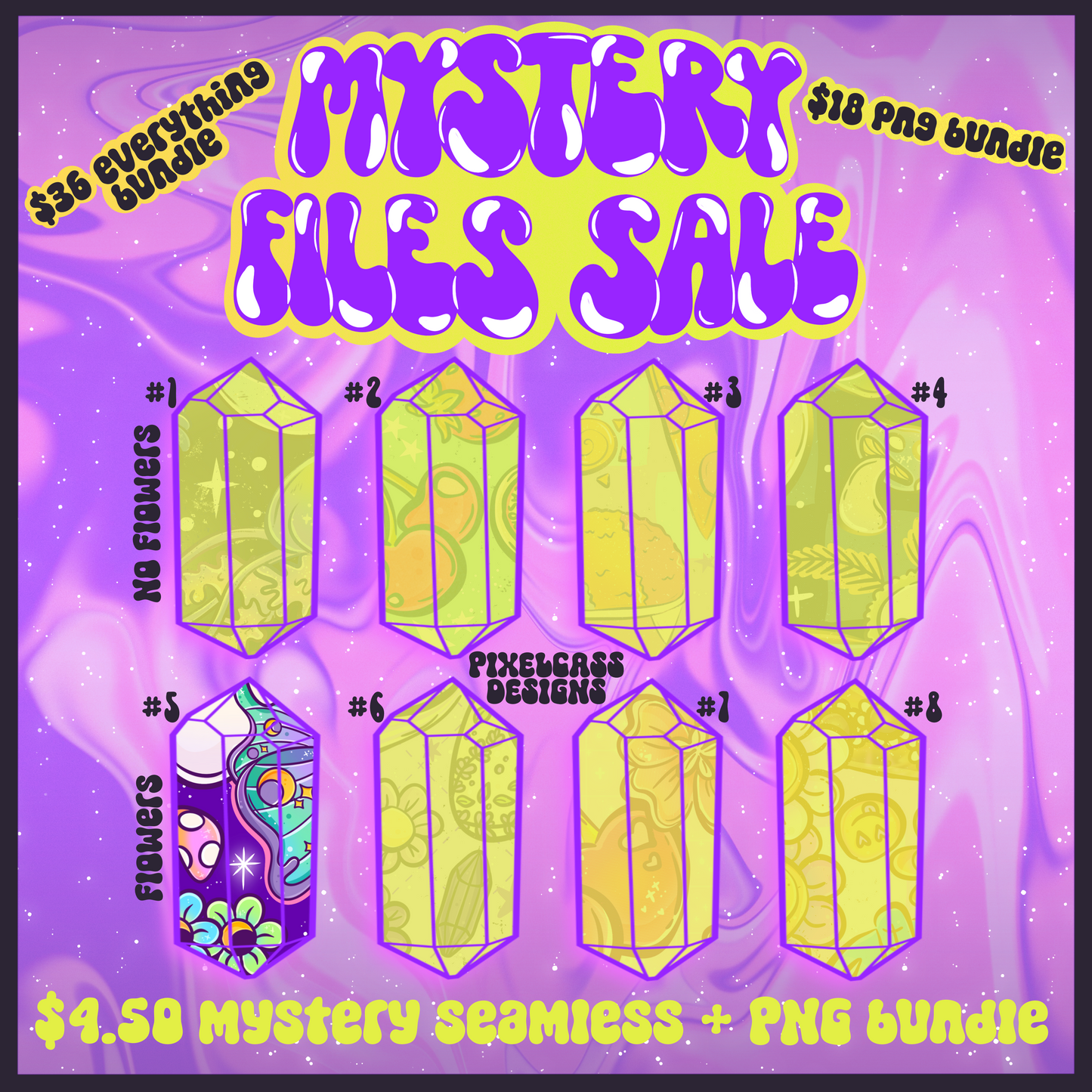 MYSTERY FILES SALE - APRIL 2025