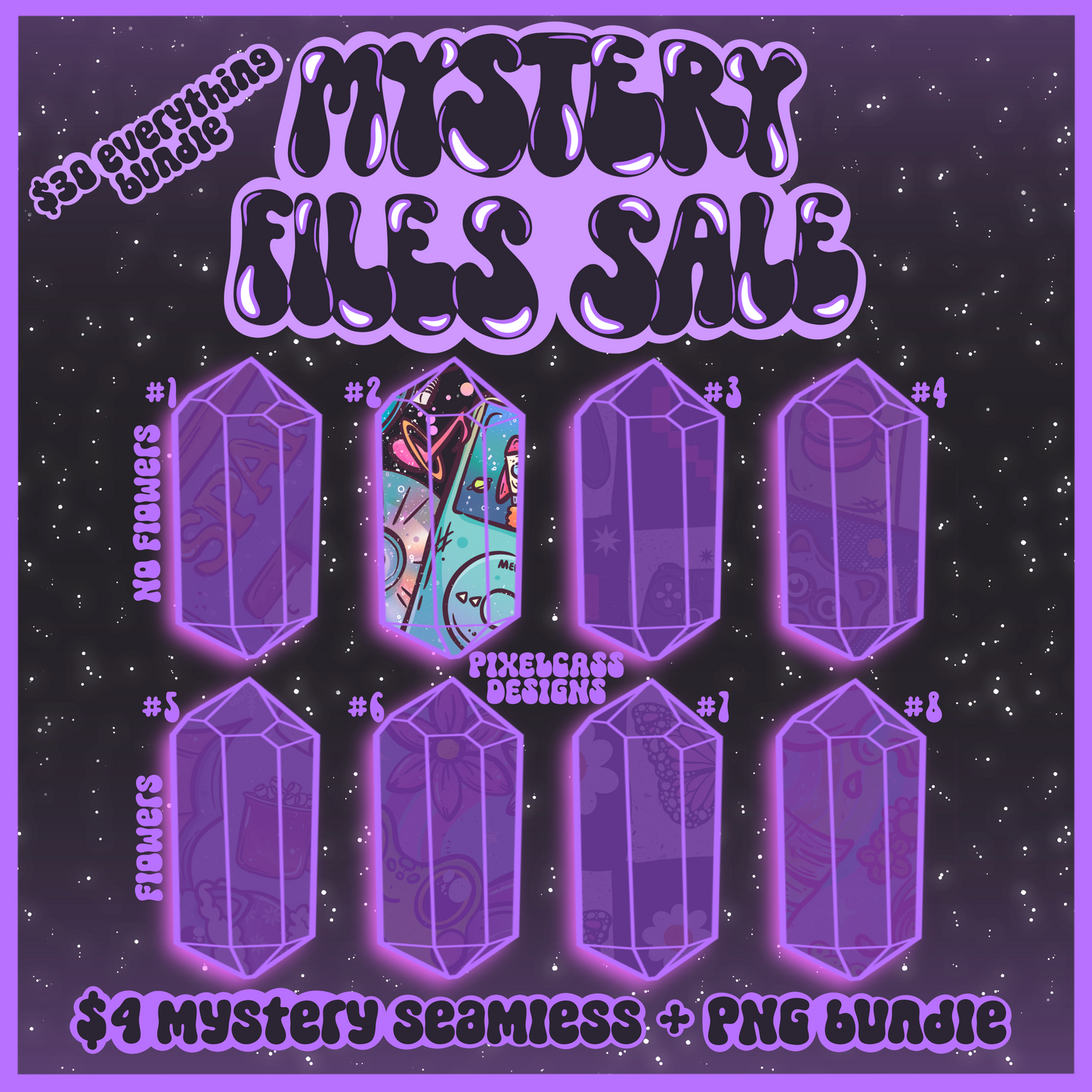 MYSTERY FILES SALE - SEPTEMBER 2025