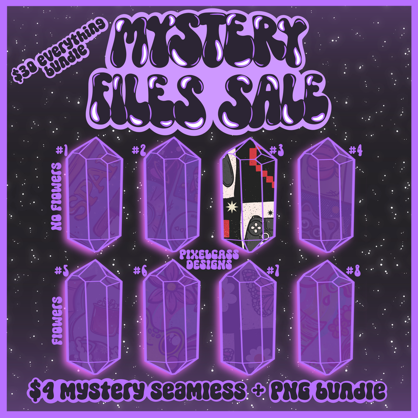 MYSTERY FILES SALE - SEPTEMBER 2025