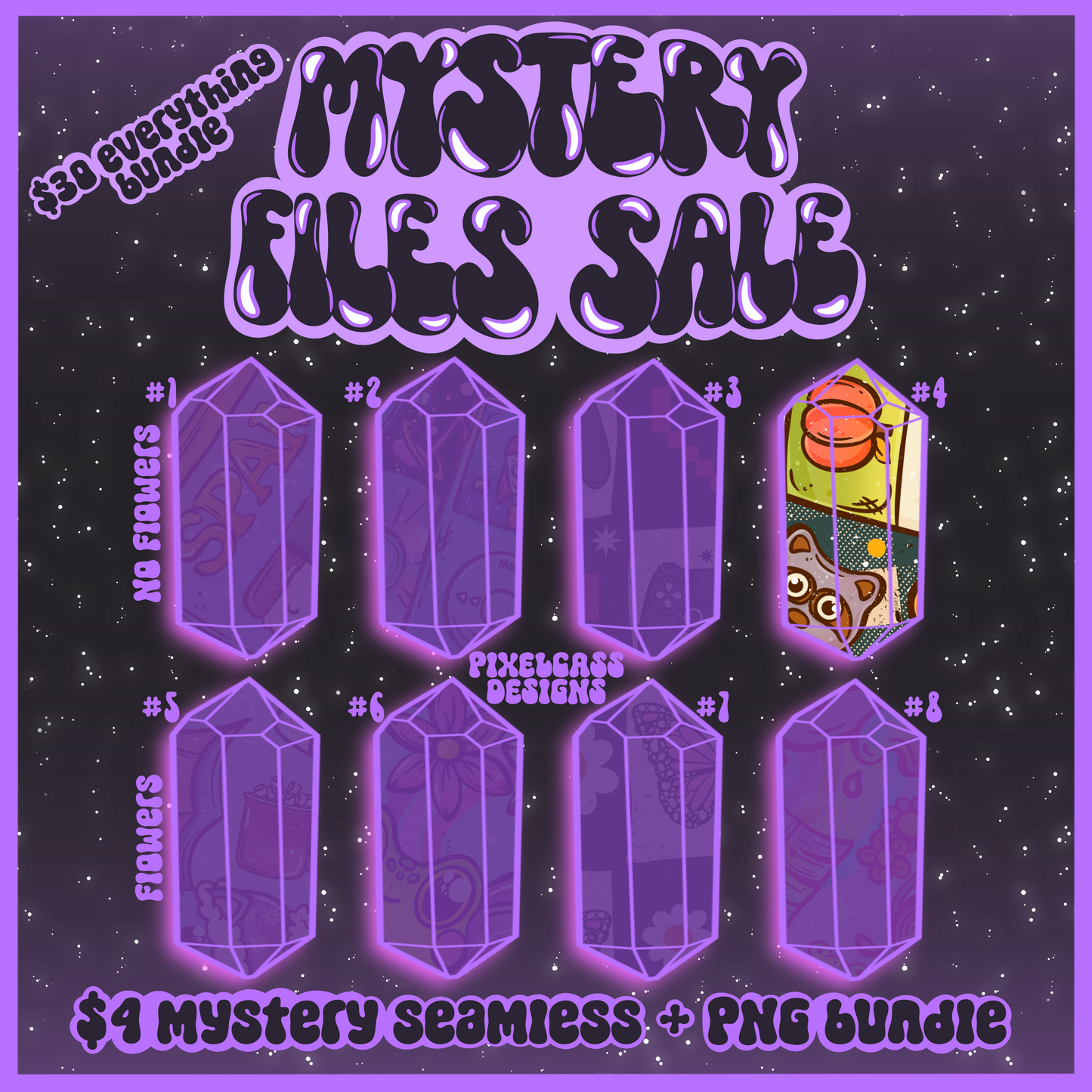 MYSTERY FILES SALE - SEPTEMBER 2025