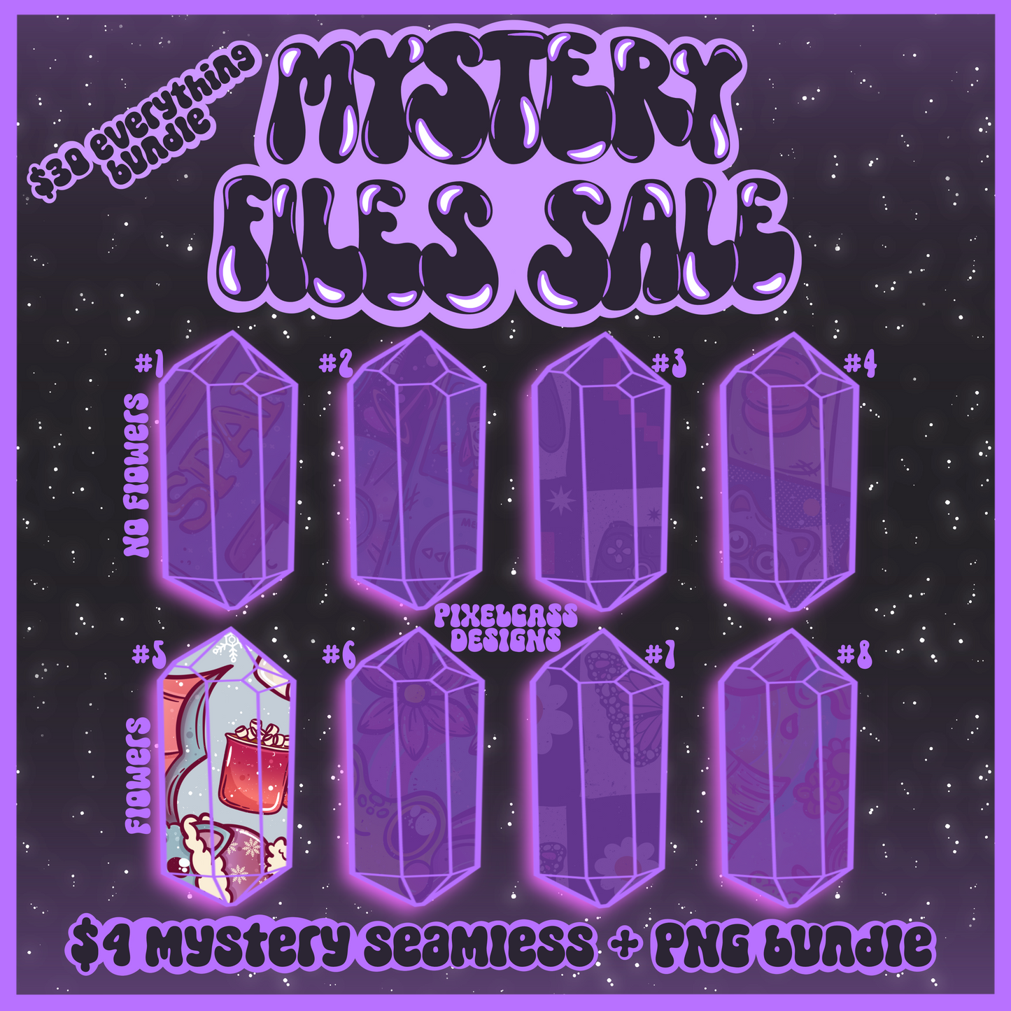 MYSTERY FILES SALE - SEPTEMBER 2025