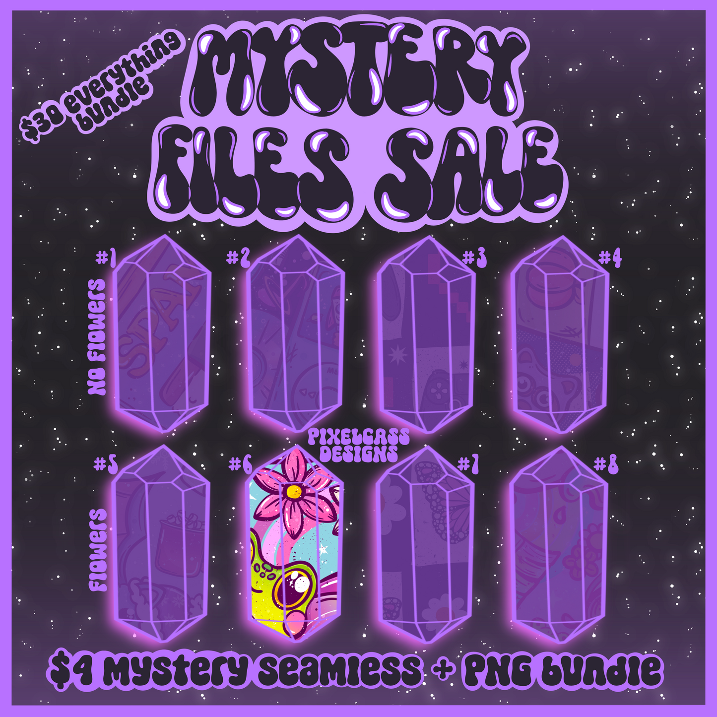MYSTERY FILES SALE - SEPTEMBER 2025
