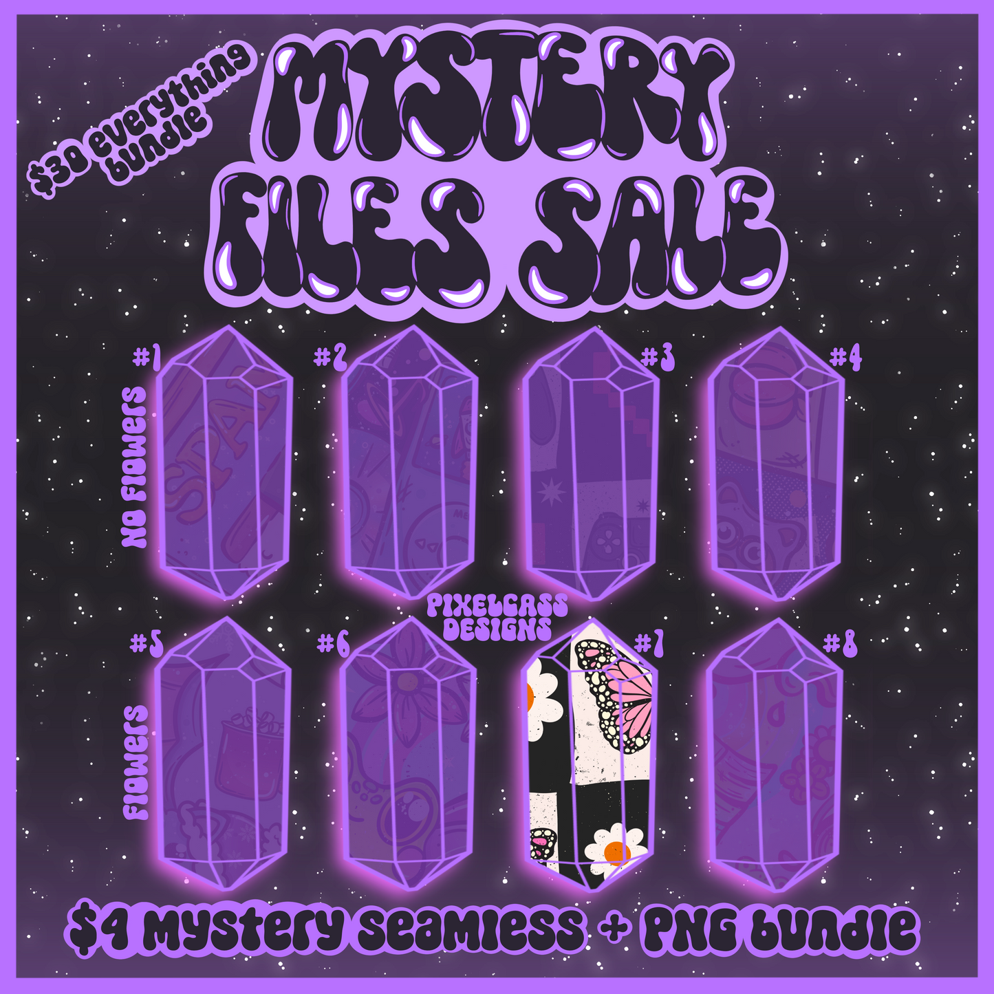 MYSTERY FILES SALE - SEPTEMBER 2025