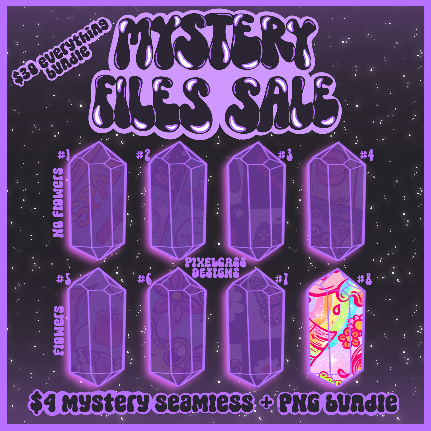 MYSTERY FILES SALE - SEPTEMBER 2025