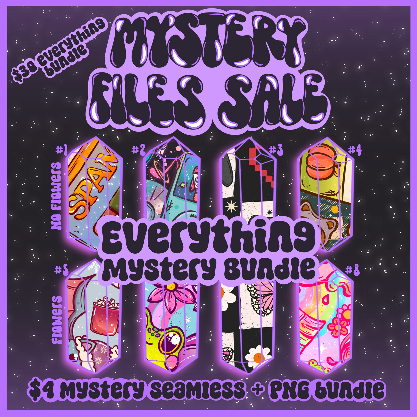 MYSTERY FILES SALE - SEPTEMBER 2025