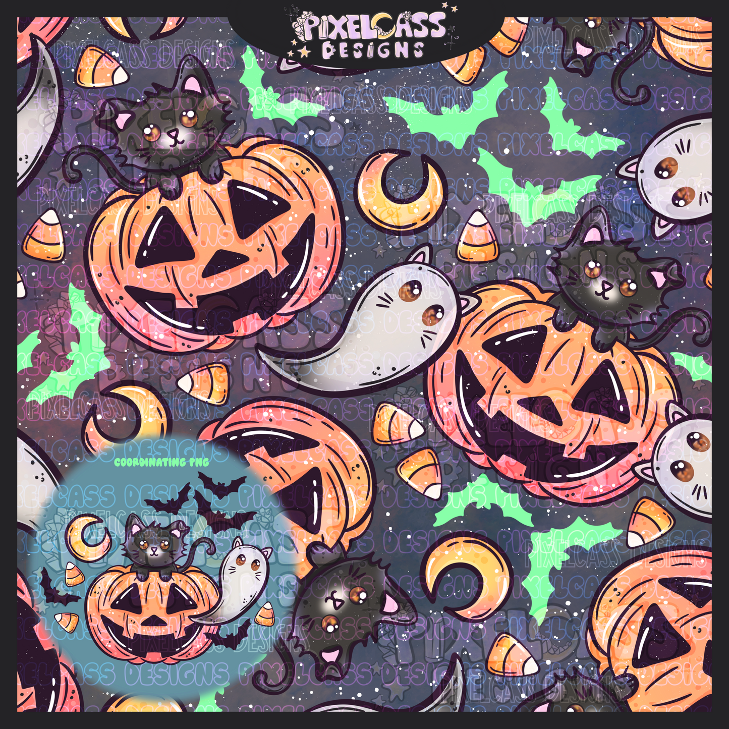 Kitty Pumpkins - June '25 Spooky Mystery #4