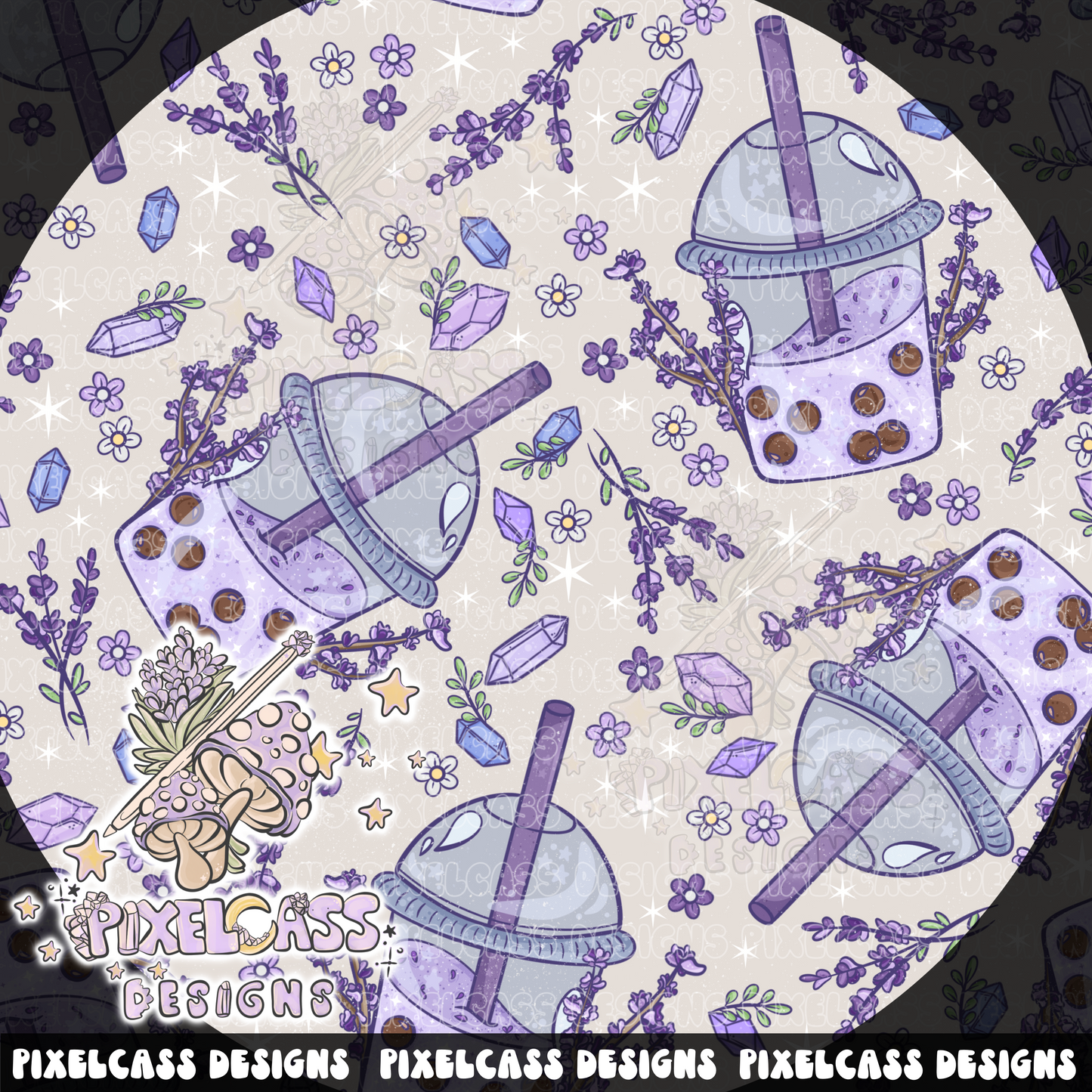 Lavender Boba