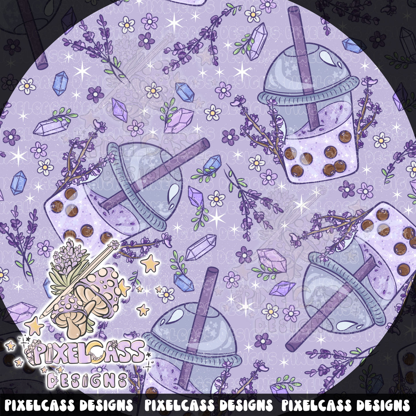 Lavender Boba