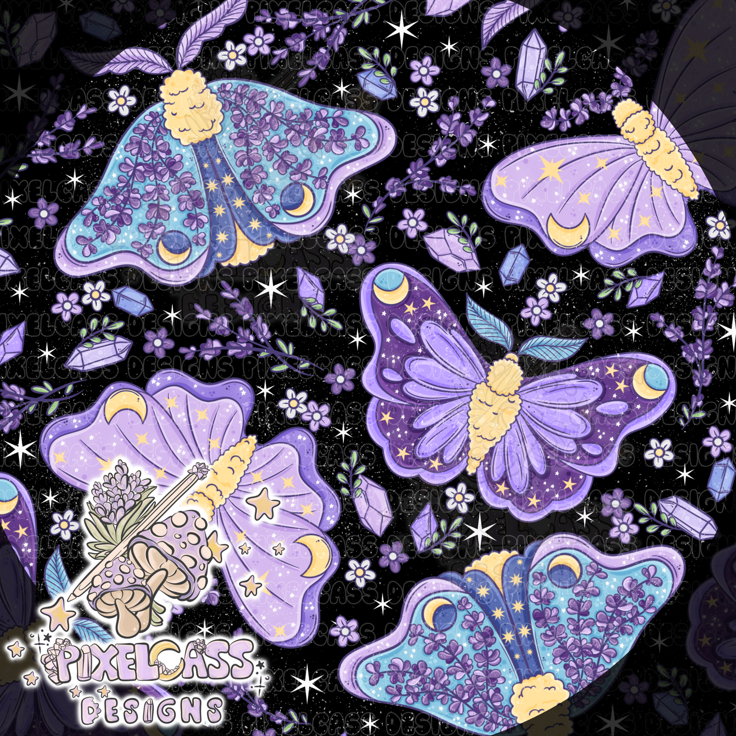 Lavender Moths