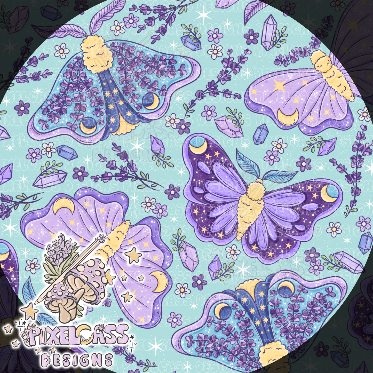 Lavender Moths