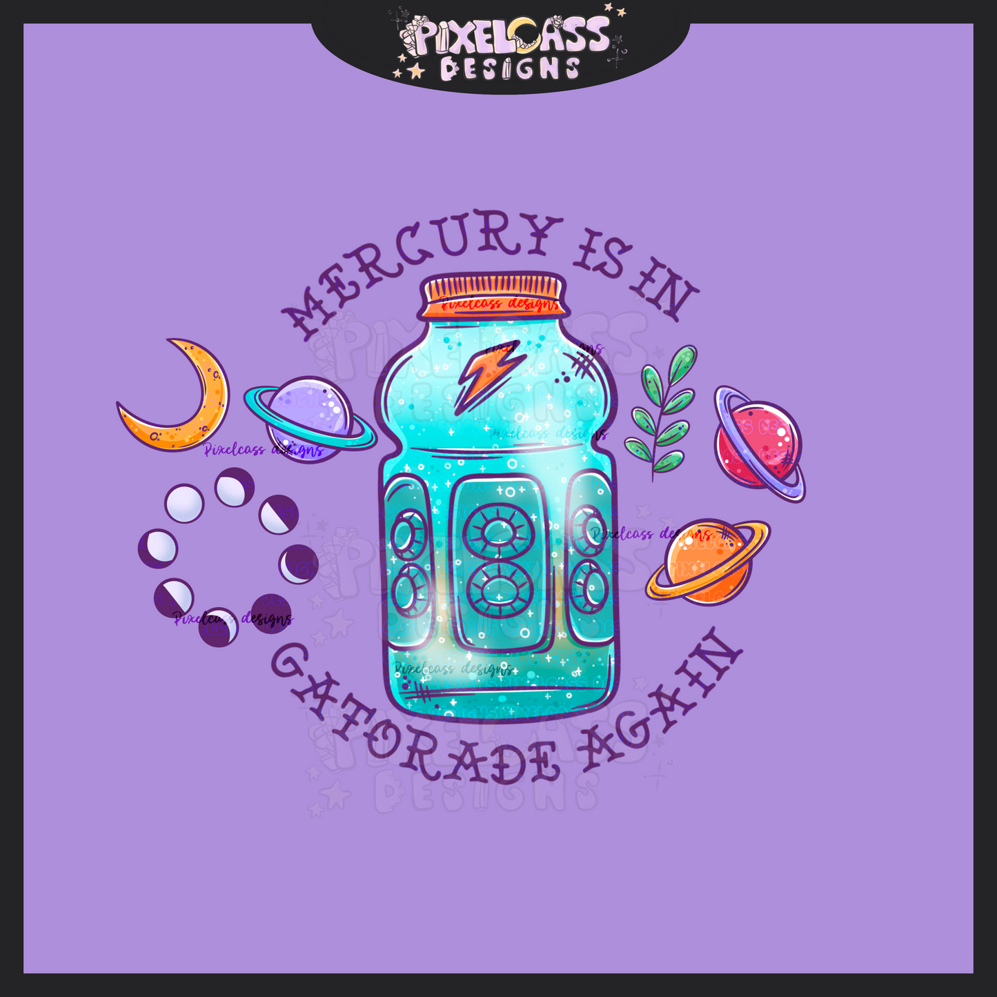 Mercury Again PNG SUBLIMATION