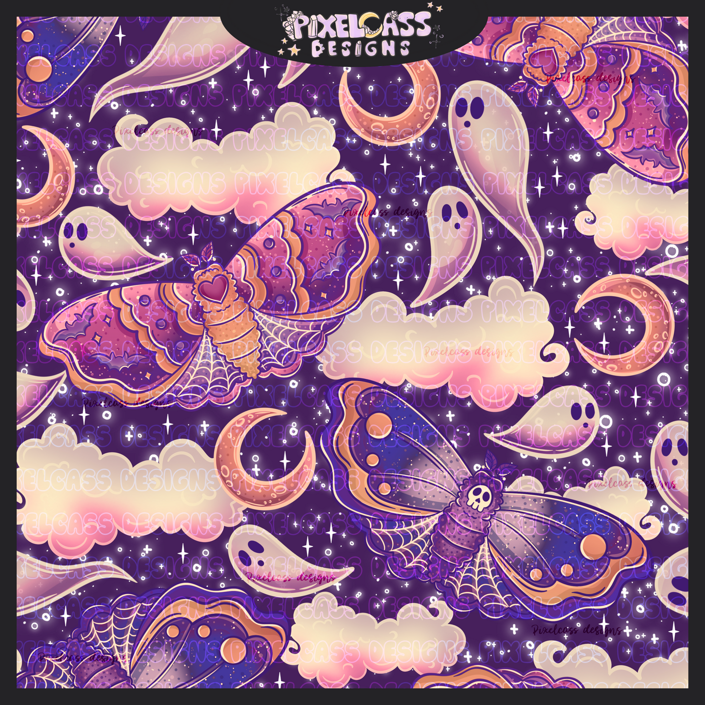 Moonlit Moths