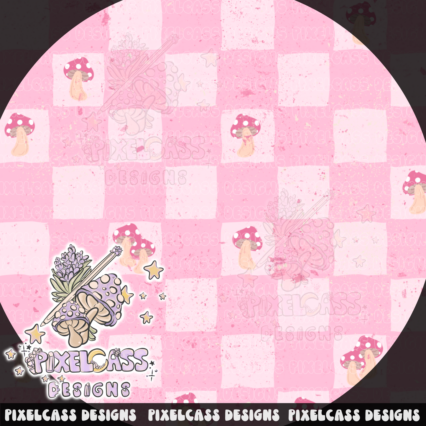 Mushroom Checkerboard