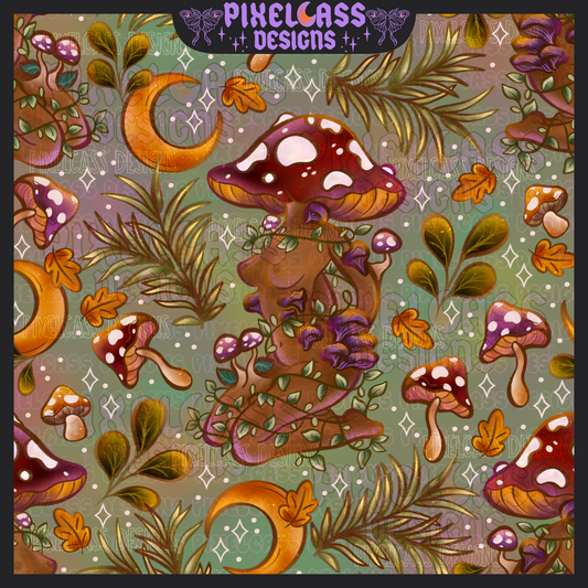 Mushroom Girl (Hextober '25)