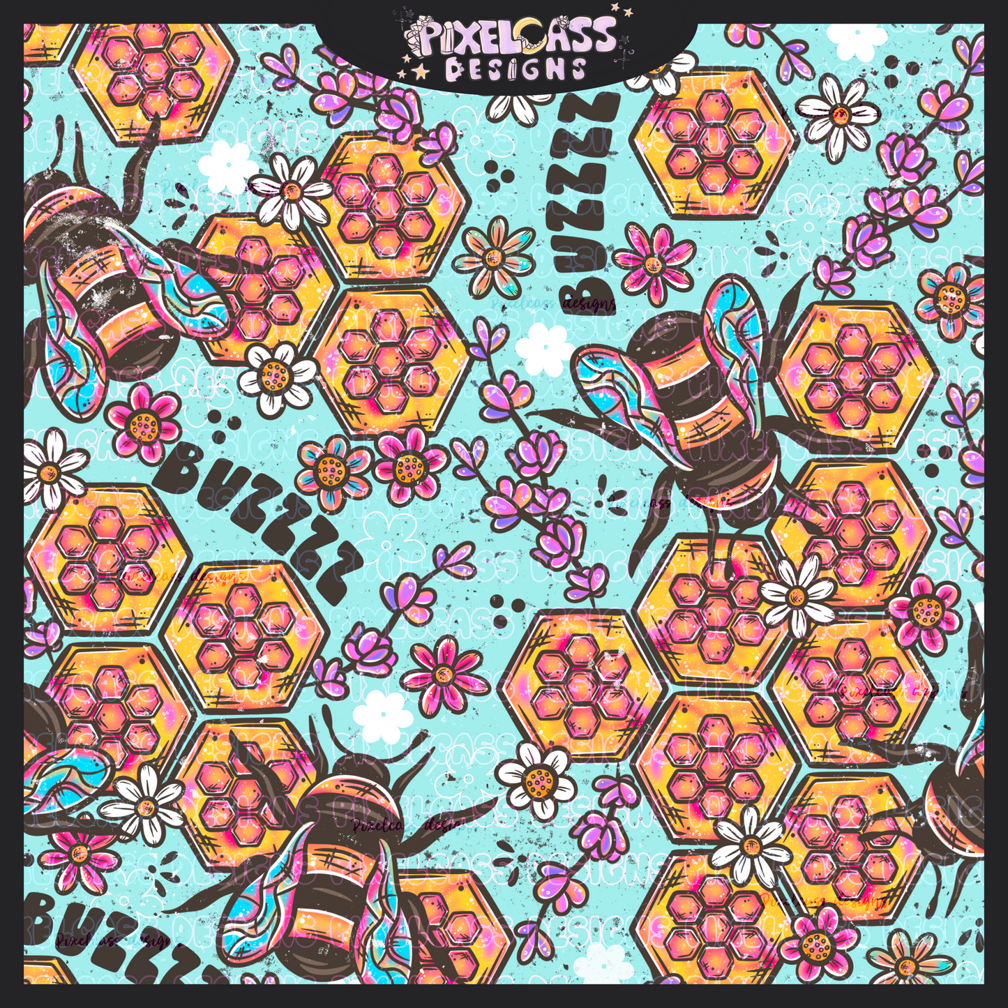 Neon Bees