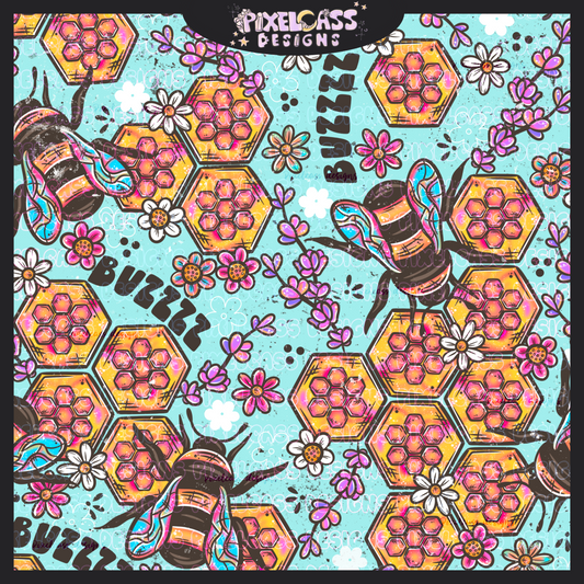 Neon Bees