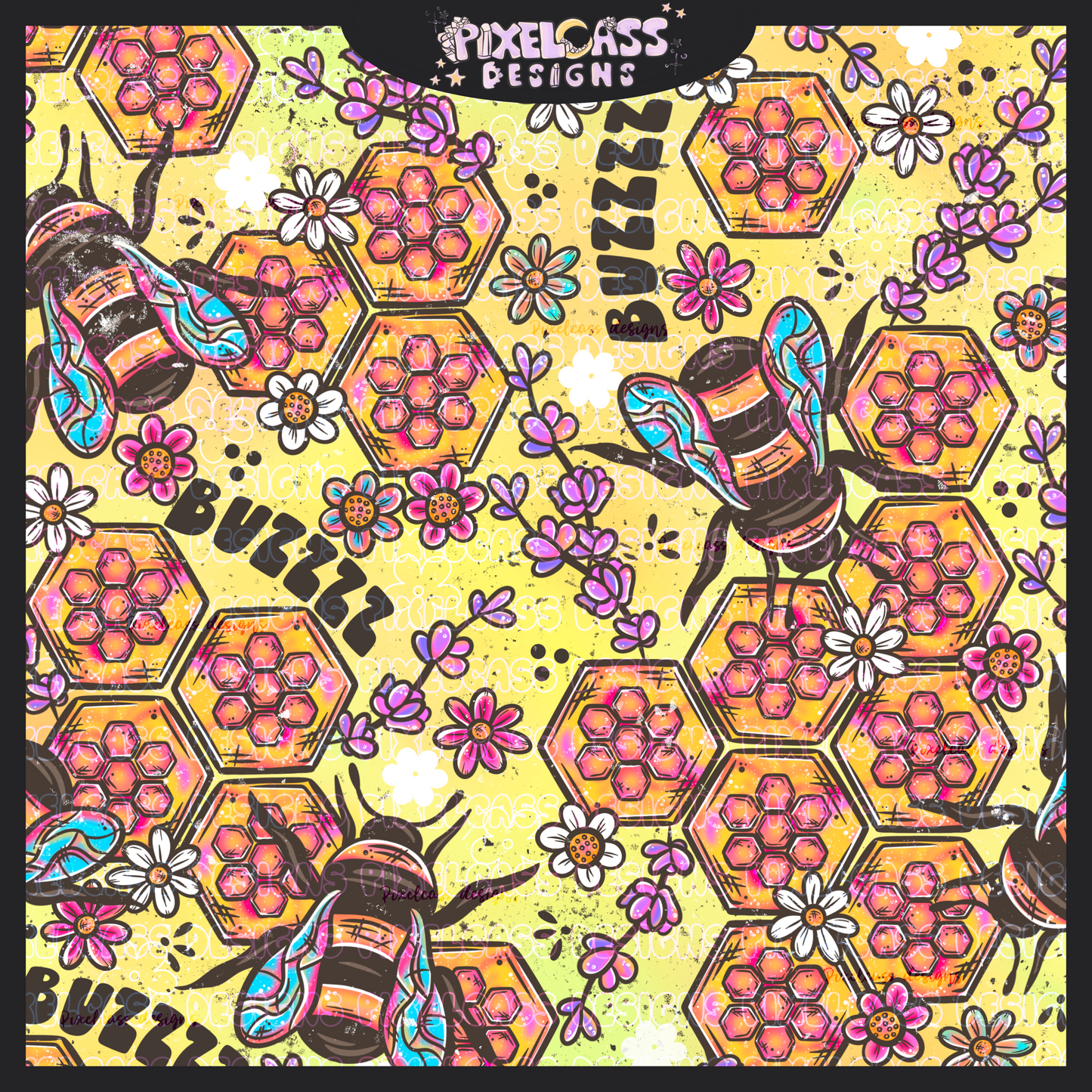 Neon Bees