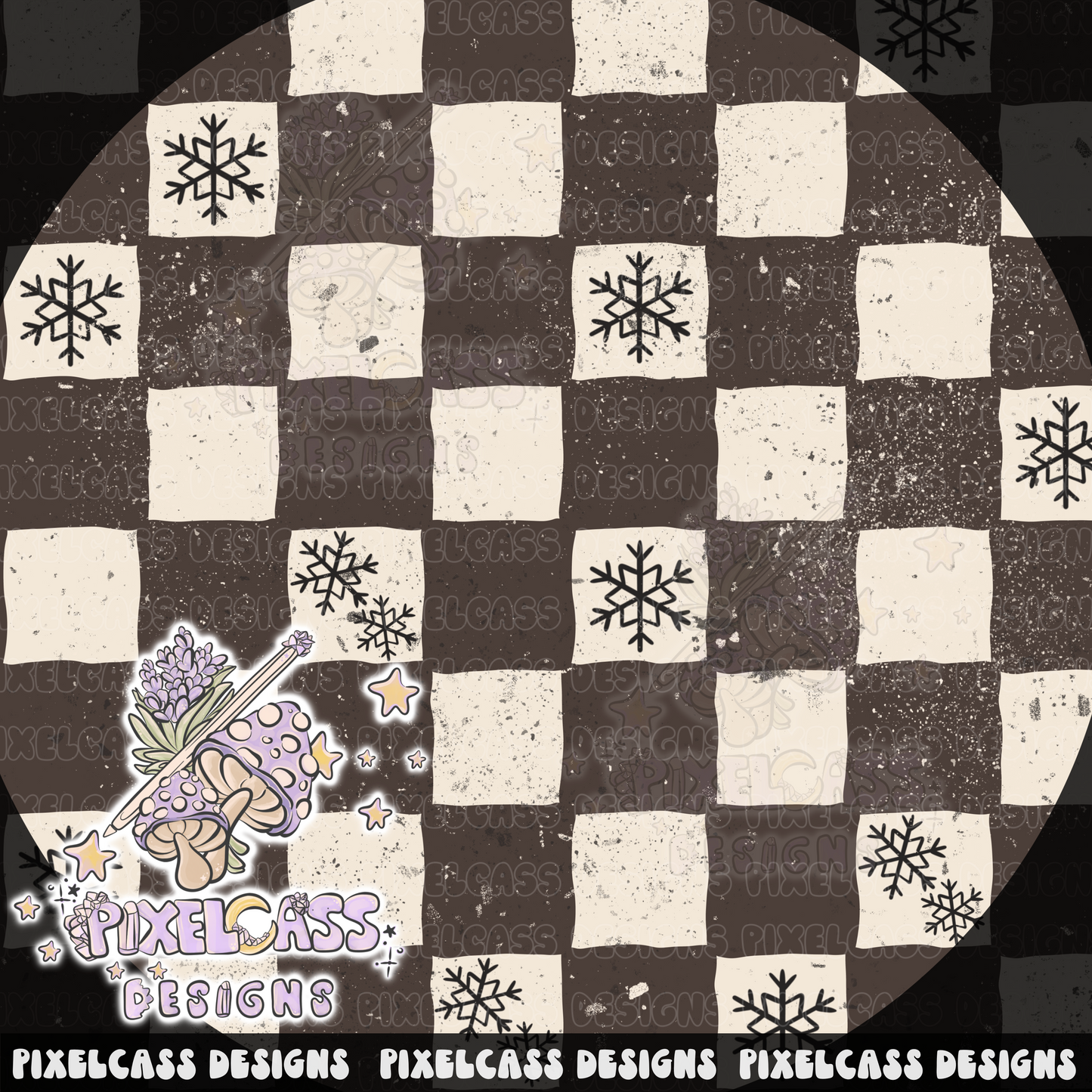 Snowflake Checkerboard