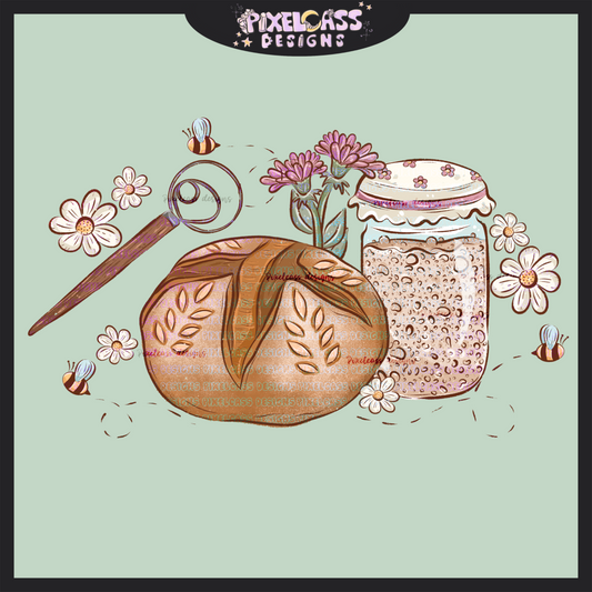 Sourdough Vibes PNG SUBLIMATION