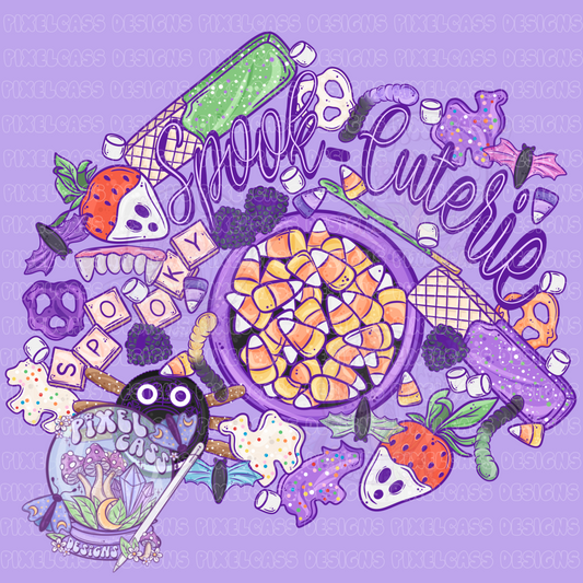 Spooky Charcuterie PNG SUBLIMATION