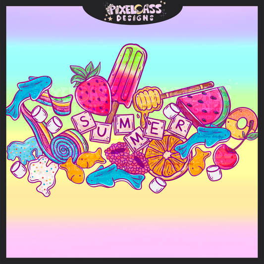 Summer Charcuterie PNG SUBLIMATION