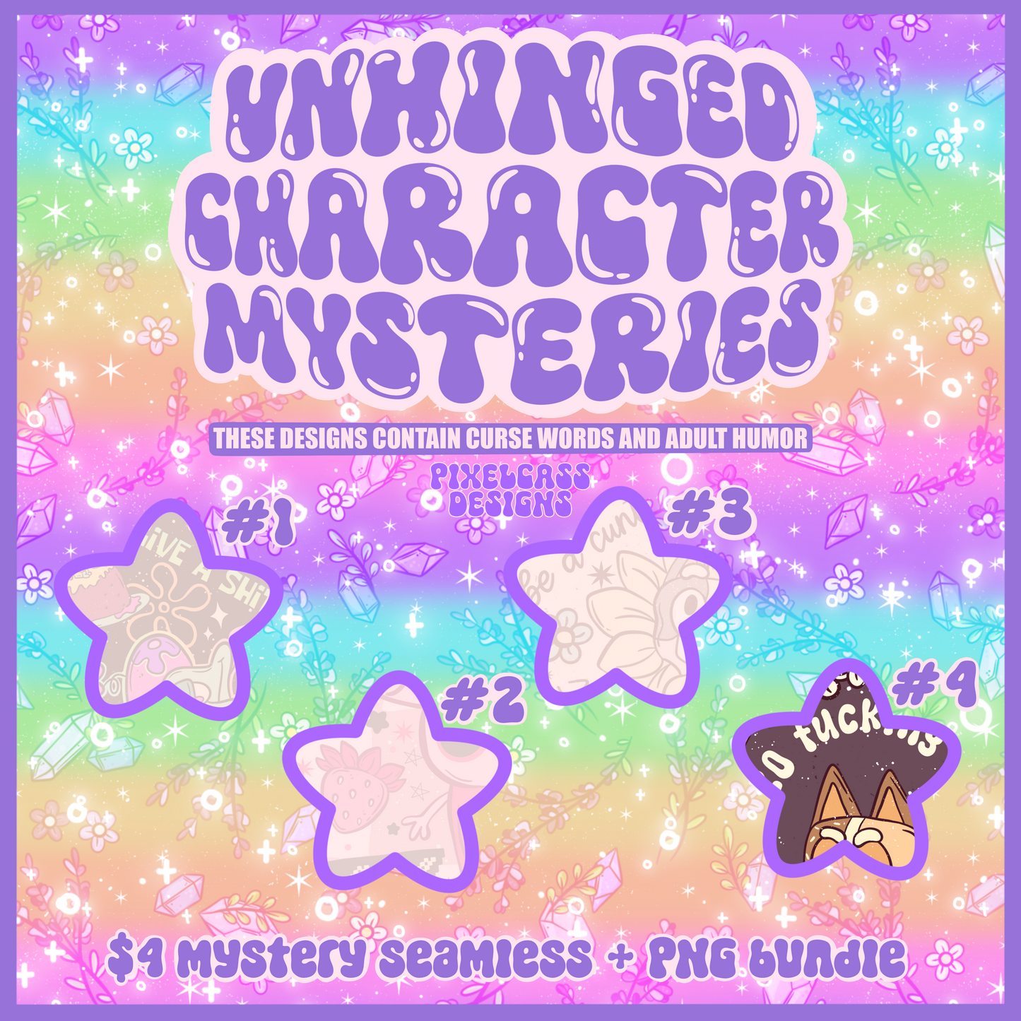 MYSTERY FILES SALE - Unhinged Characters July 2025