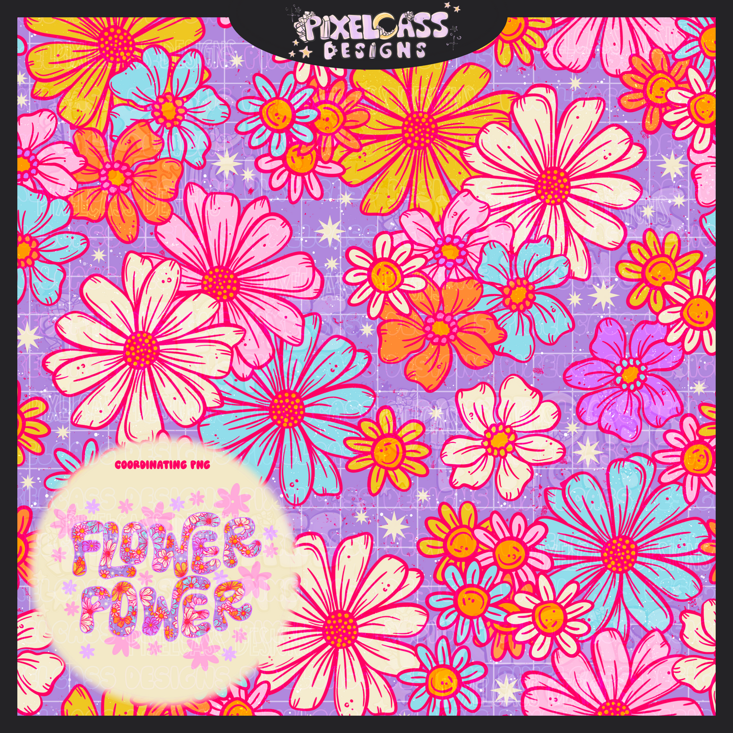 Vibrant Florals - February '25 Mystery #7