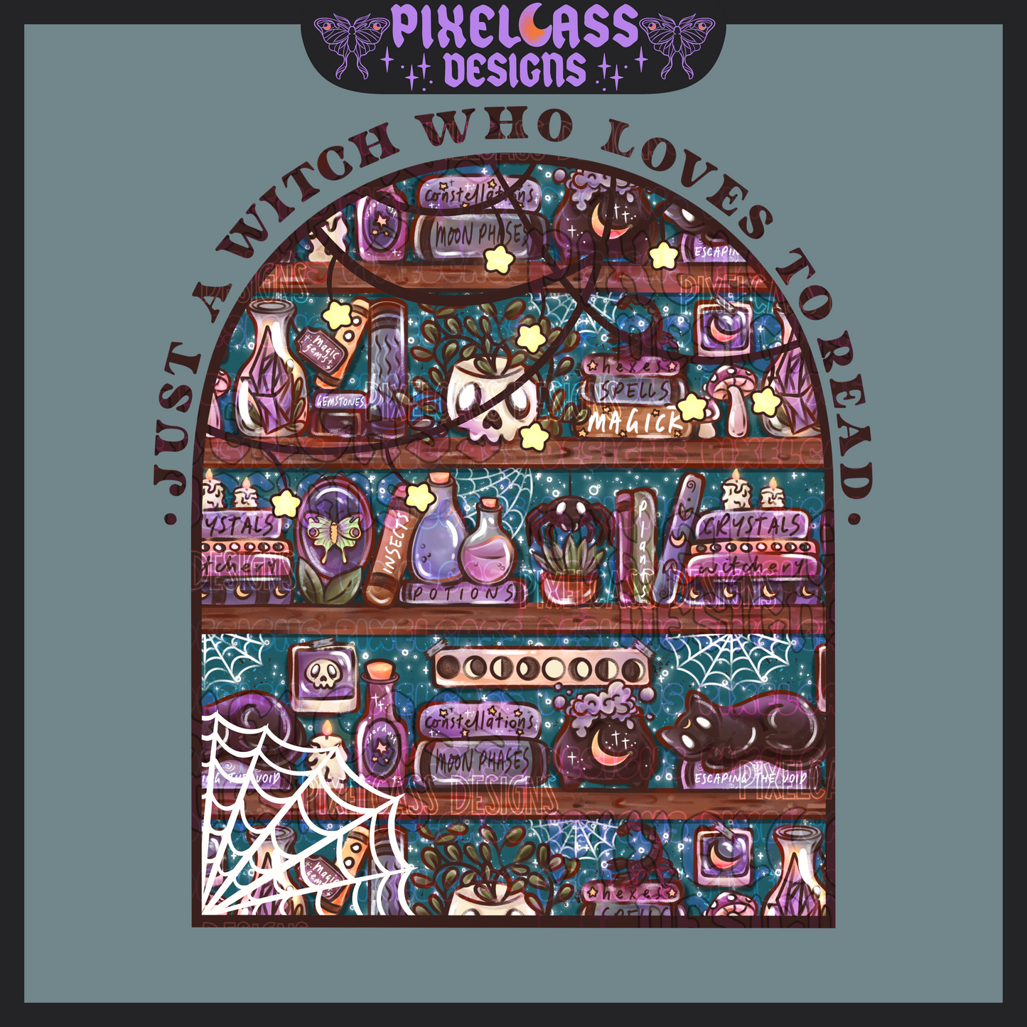 Witches Books (Hextober '25) PNG SUBLIMATION