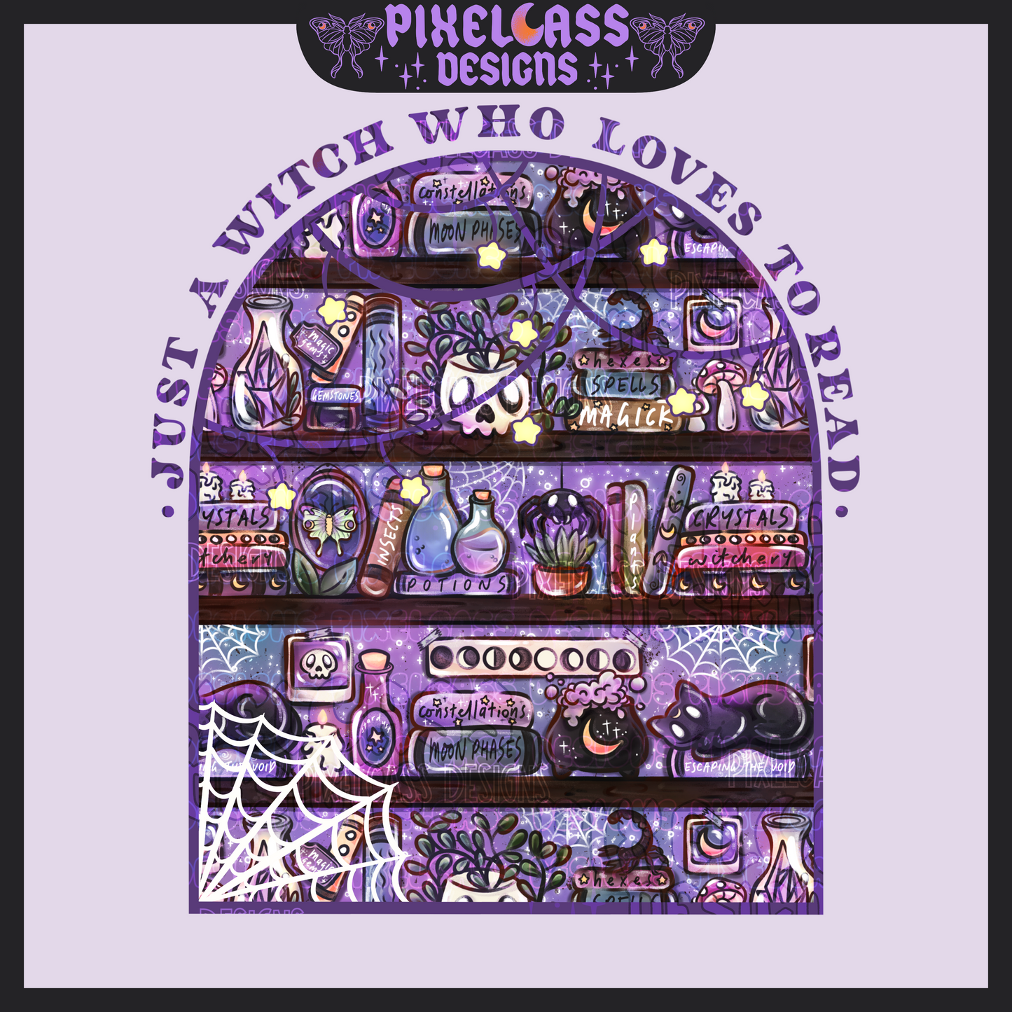 Witches Books (Hextober '25) PNG SUBLIMATION
