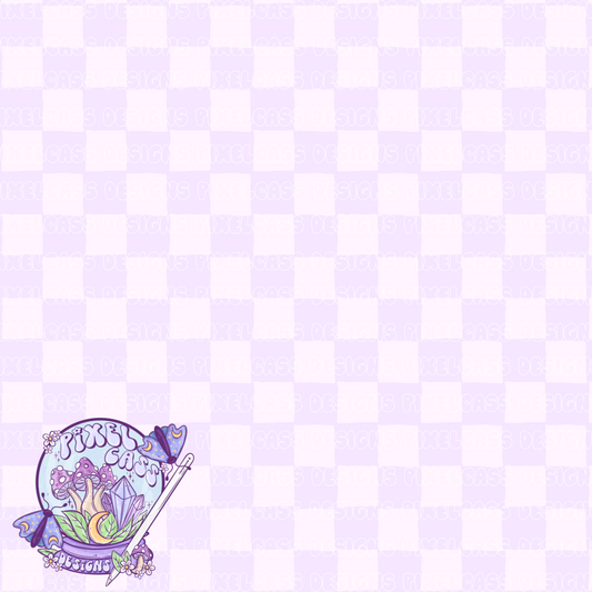 Pastel Purple Checks