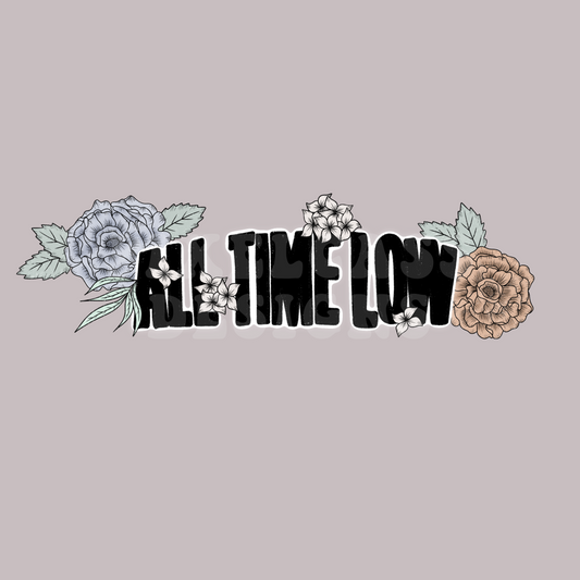 All Time Low PNG SUBLIMATION