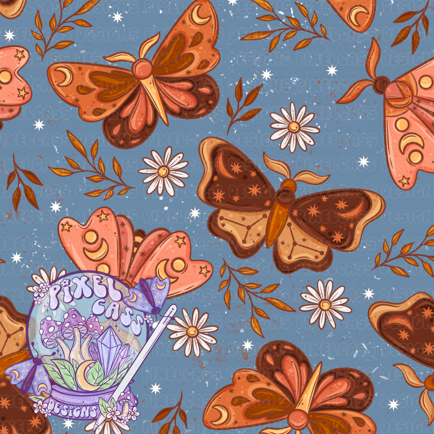 Boho Moths