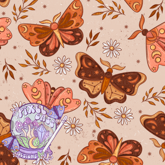 Boho Moths