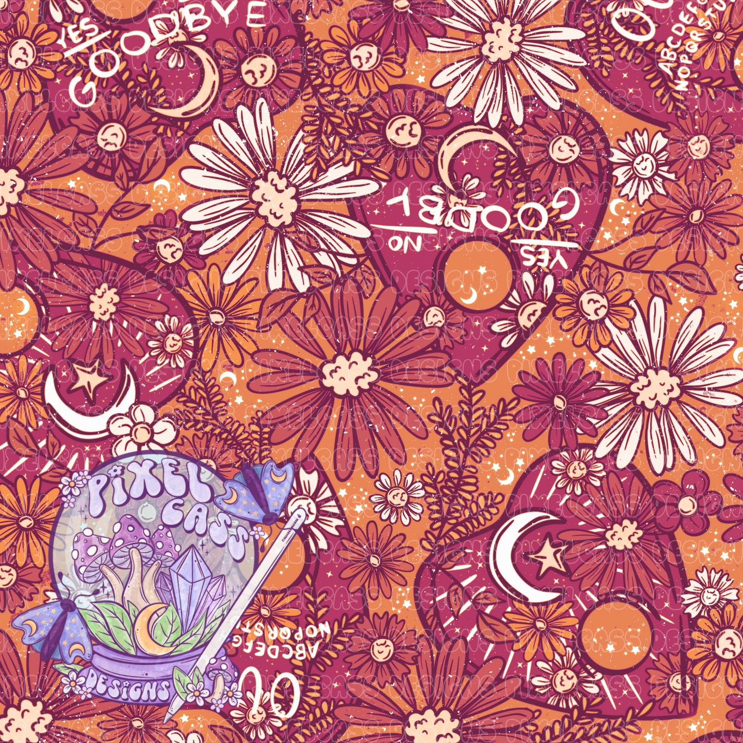 Floral Planchettes*