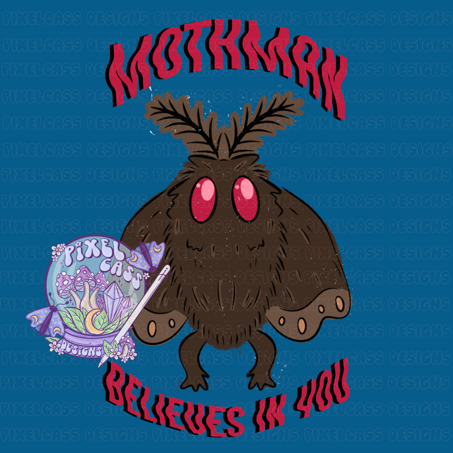 Mothman PNG SUBLIMATION