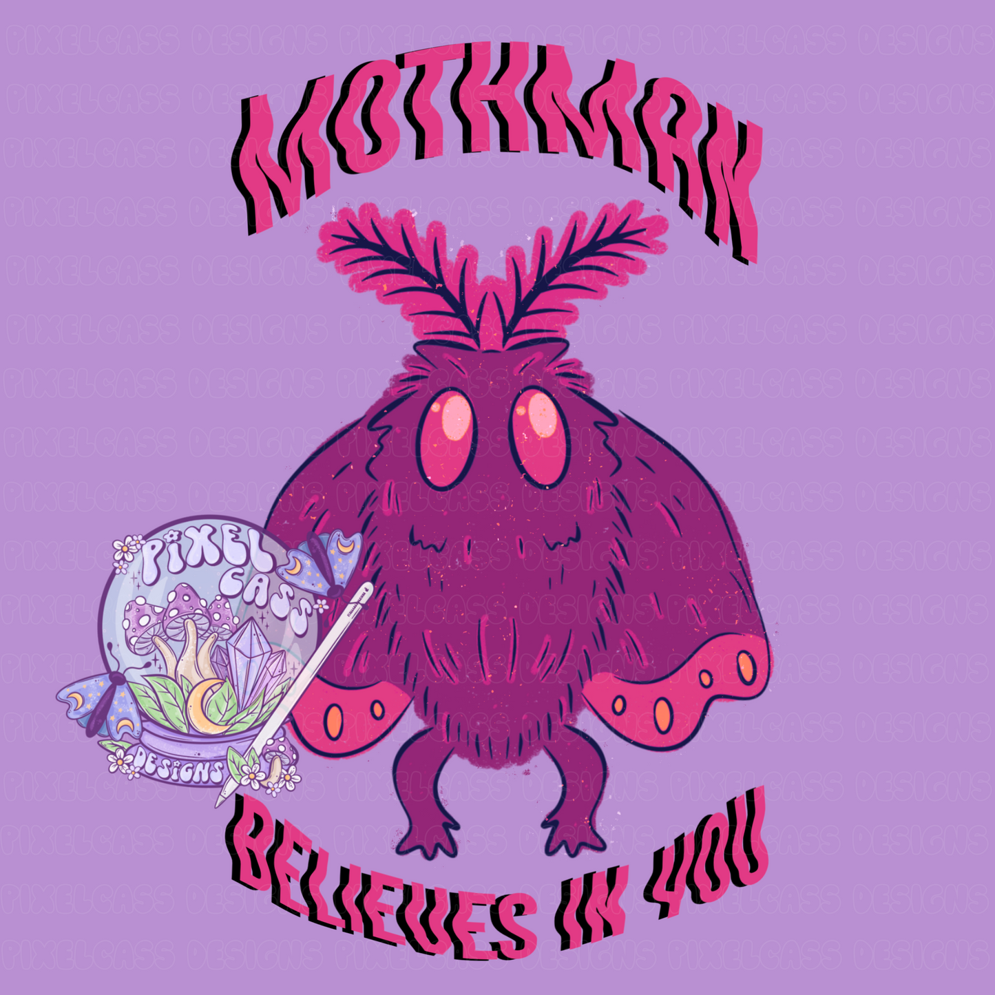 Mothman PNG SUBLIMATION