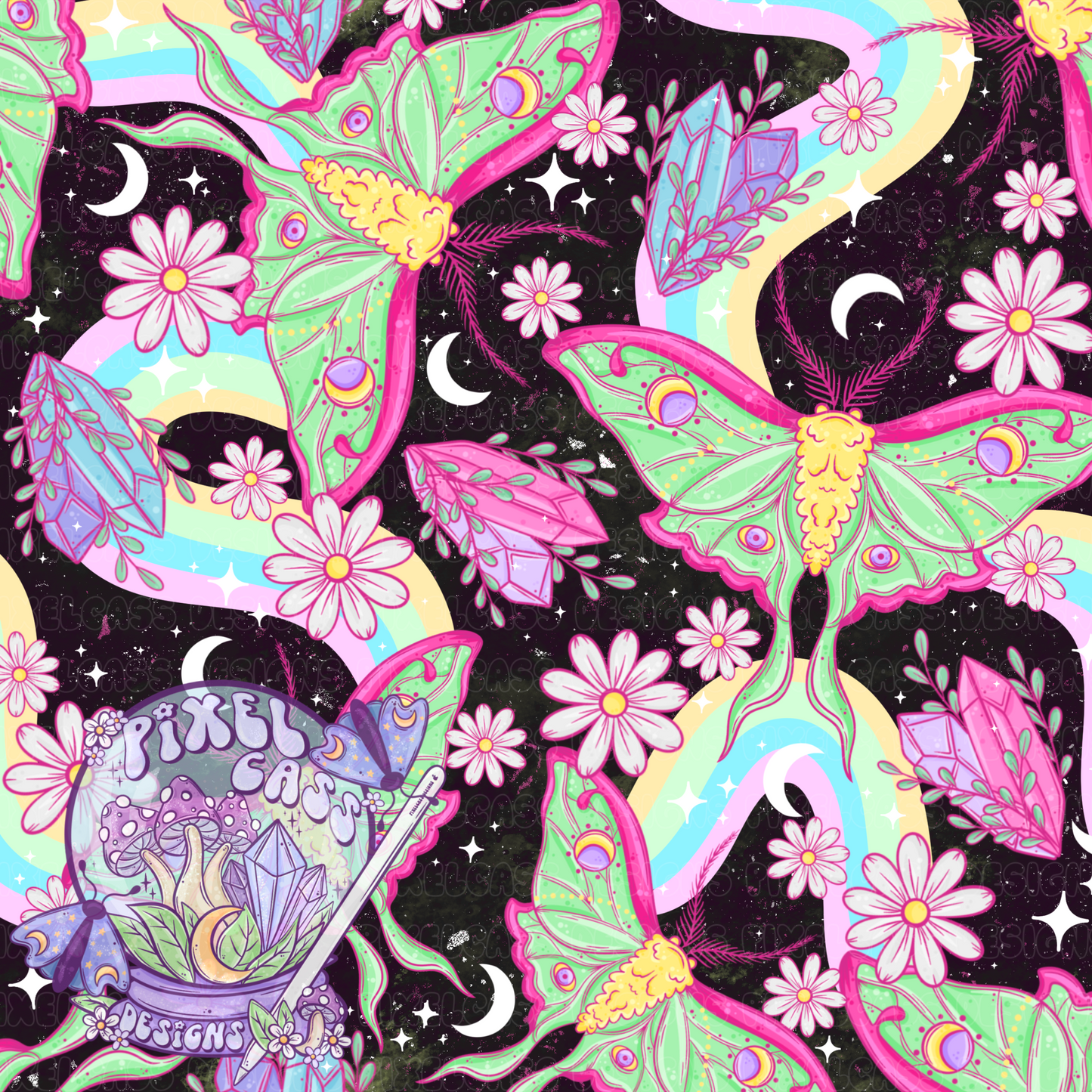 Mystical Luna Moths