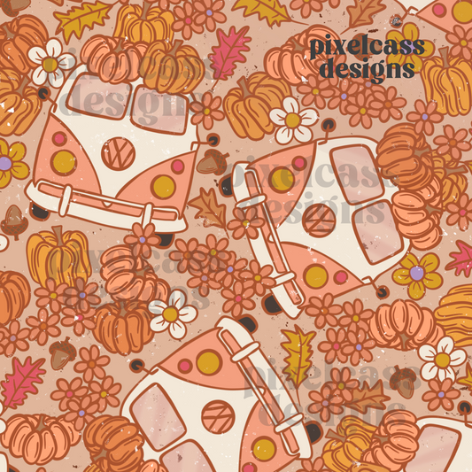 Retro Pumpkin Patch