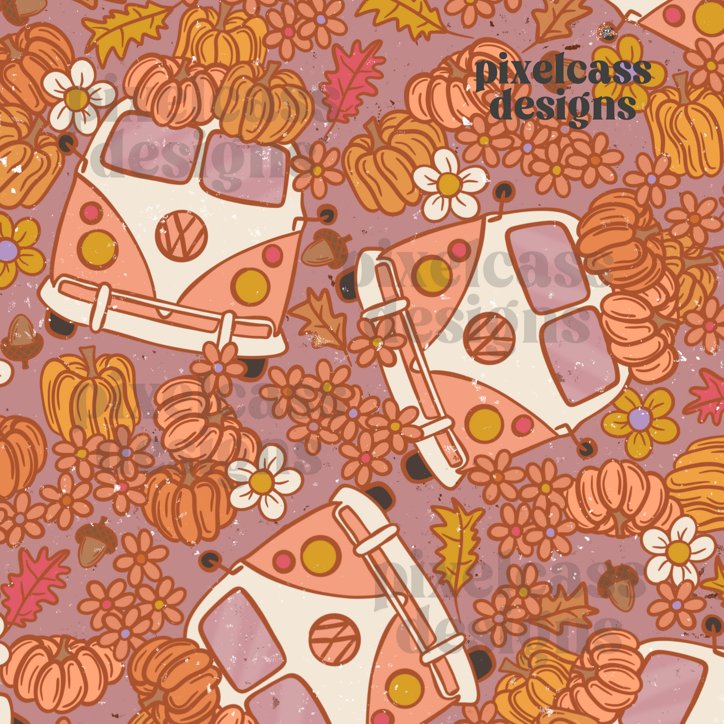 Retro Pumpkin Patch